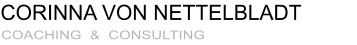 CORINNA VON NETTELBLADT  COACHING  &  CONSULTING